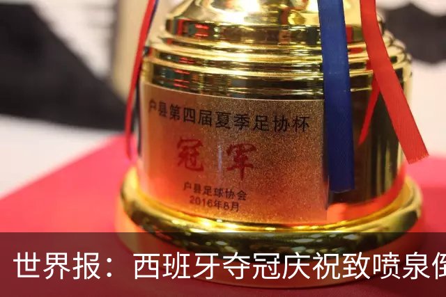 世界报：西班牙夺冠庆祝致喷泉倒塌，13岁少年不幸身亡